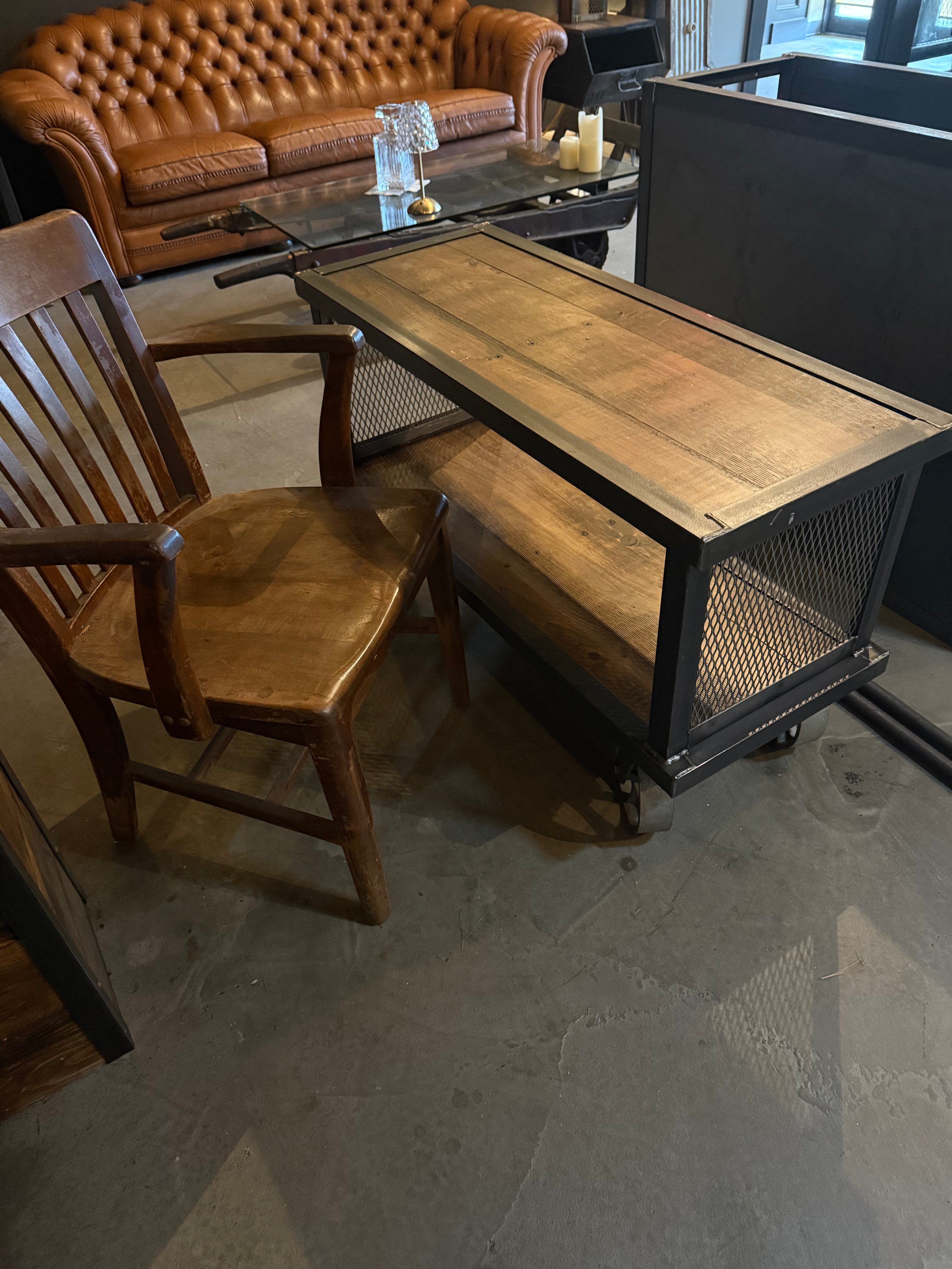 Industrial Cart Coffee Table