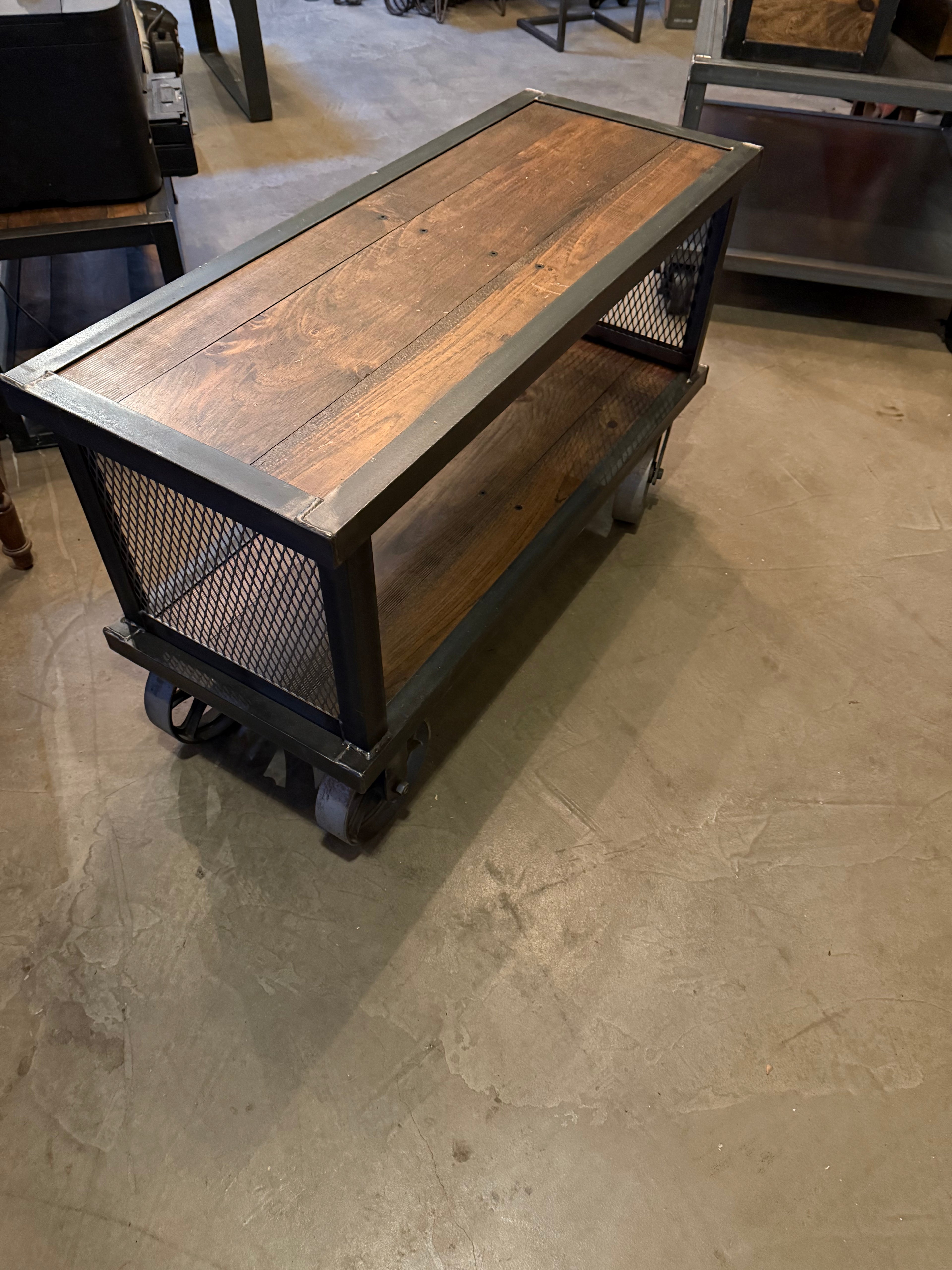 Industrial Cart Coffee Table