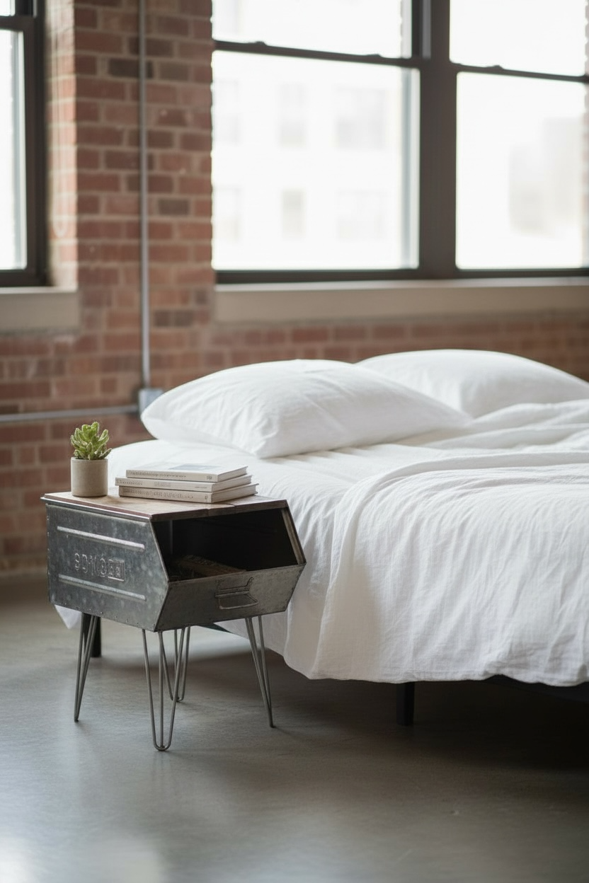 63 KG Military Side Table