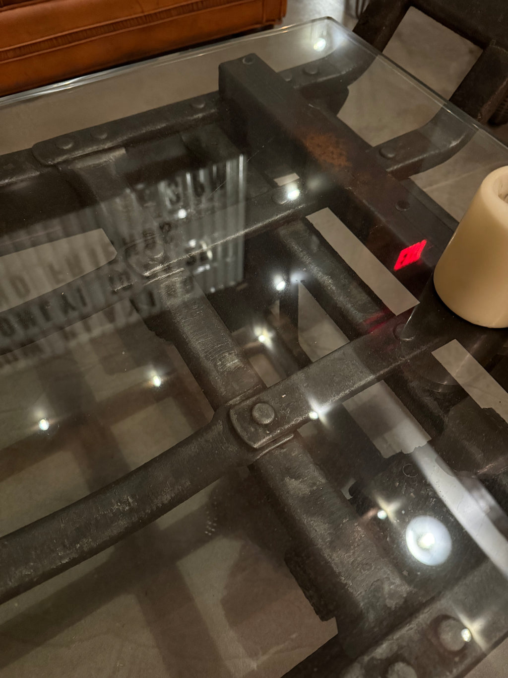 The Steel Mill Handcart Coffee Table