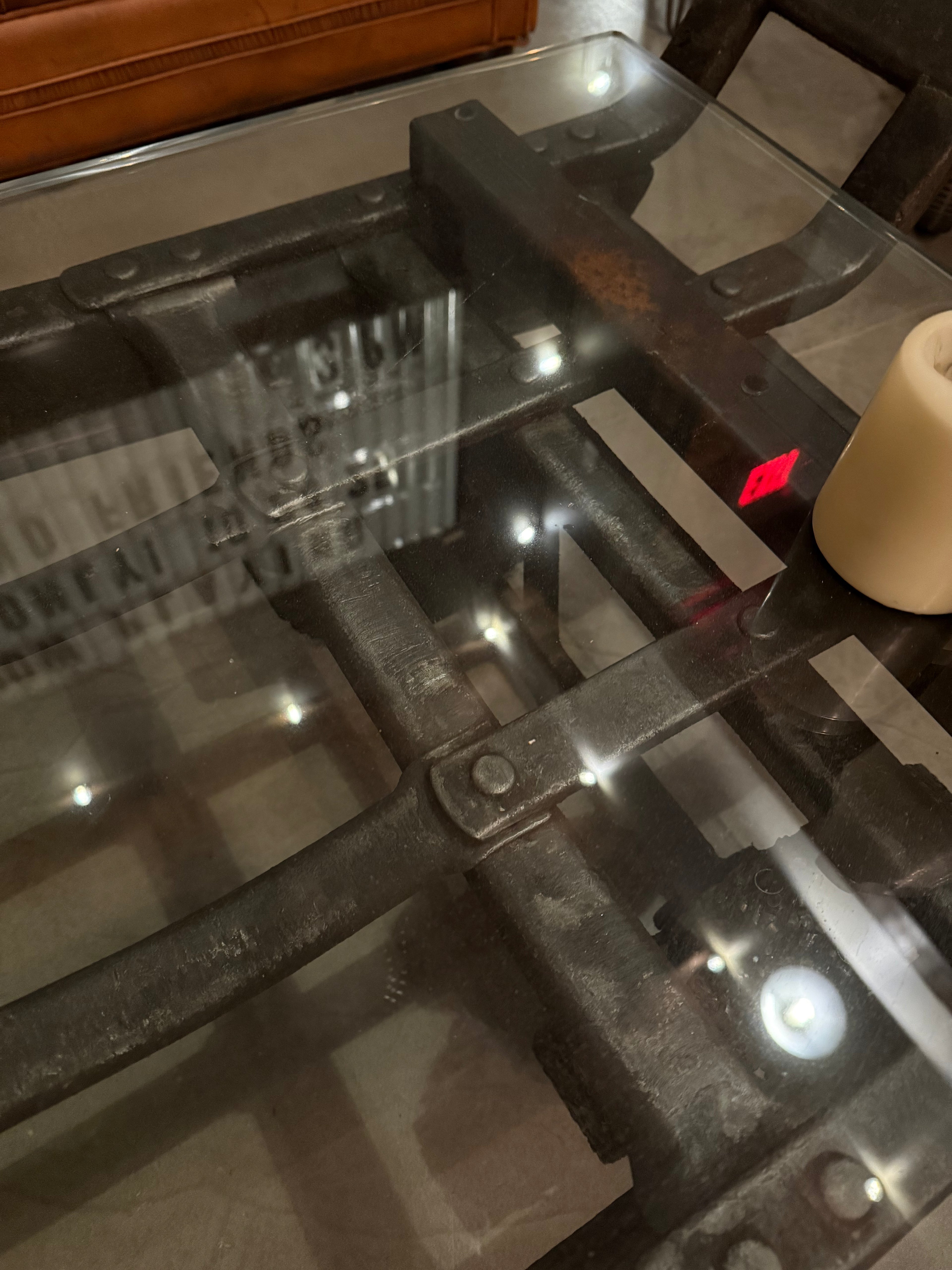 The Steel Mill Handcart Coffee Table