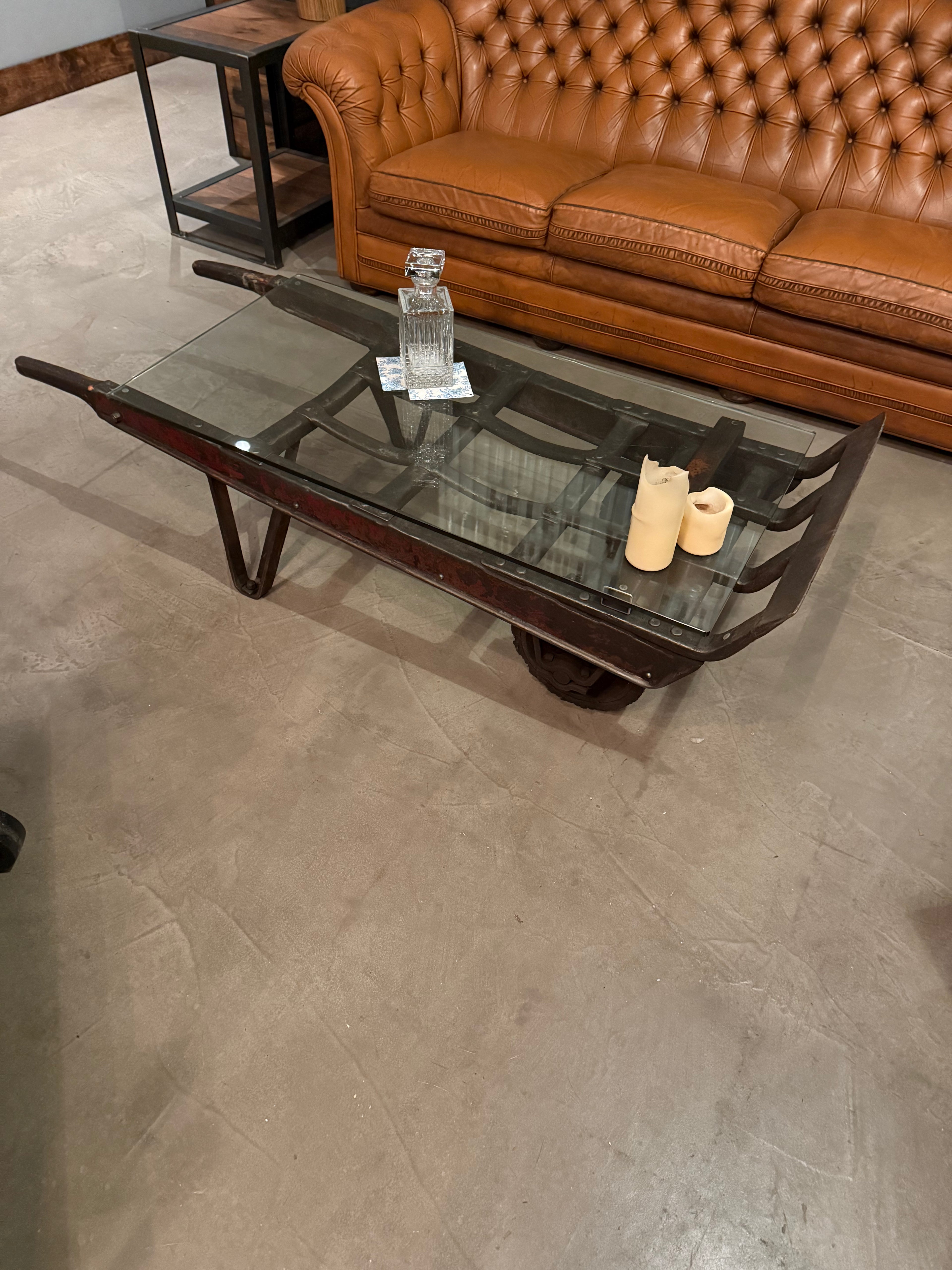 The Steel Mill Handcart Coffee Table