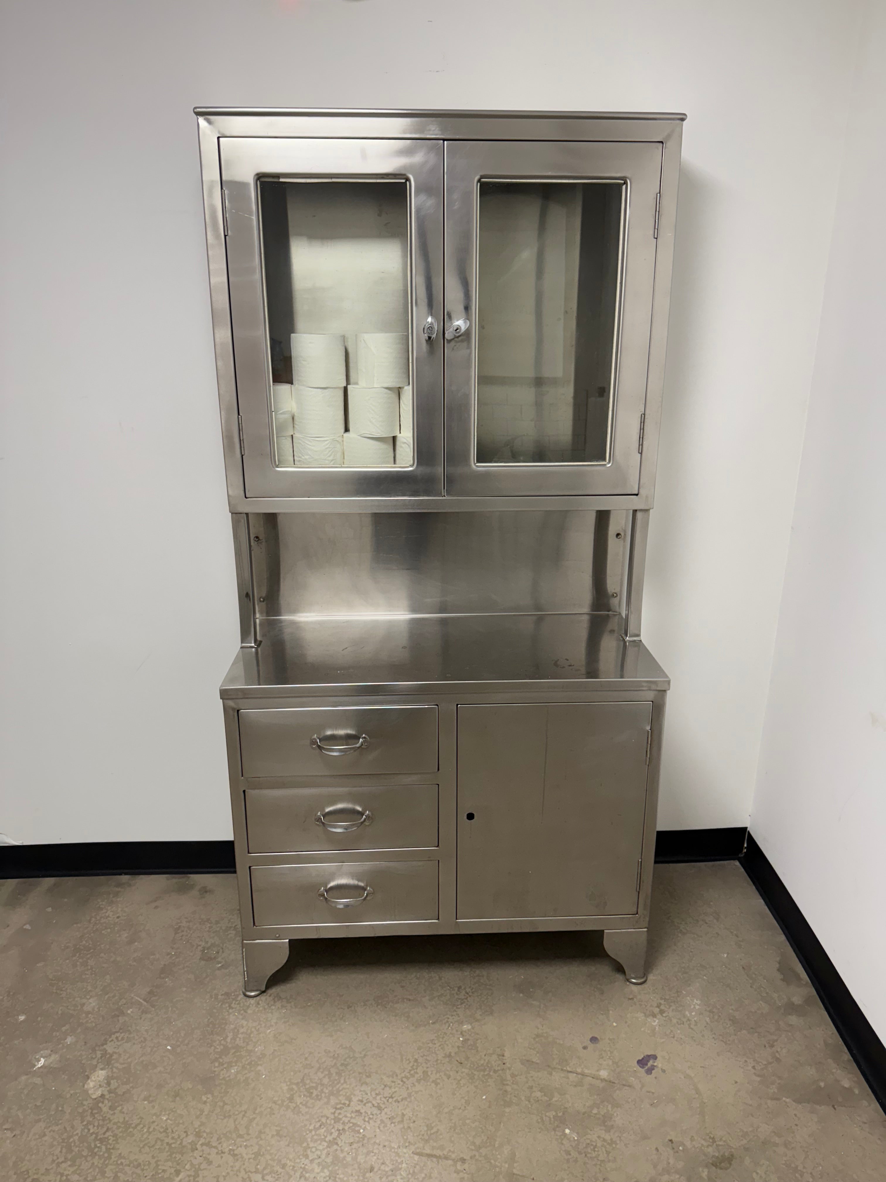 Vintage Medical Cabinet. SOLD