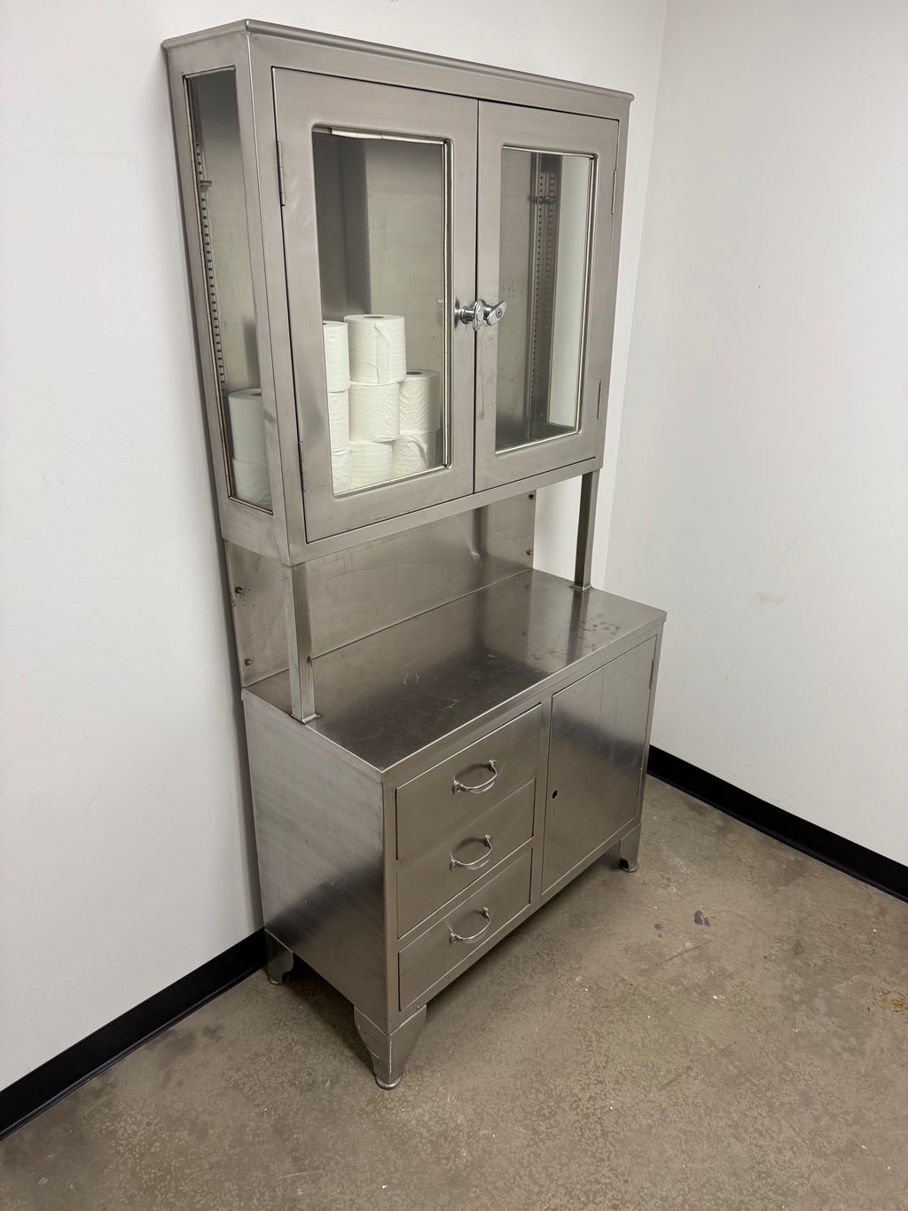 Vintage Medical Cabinet. SOLD