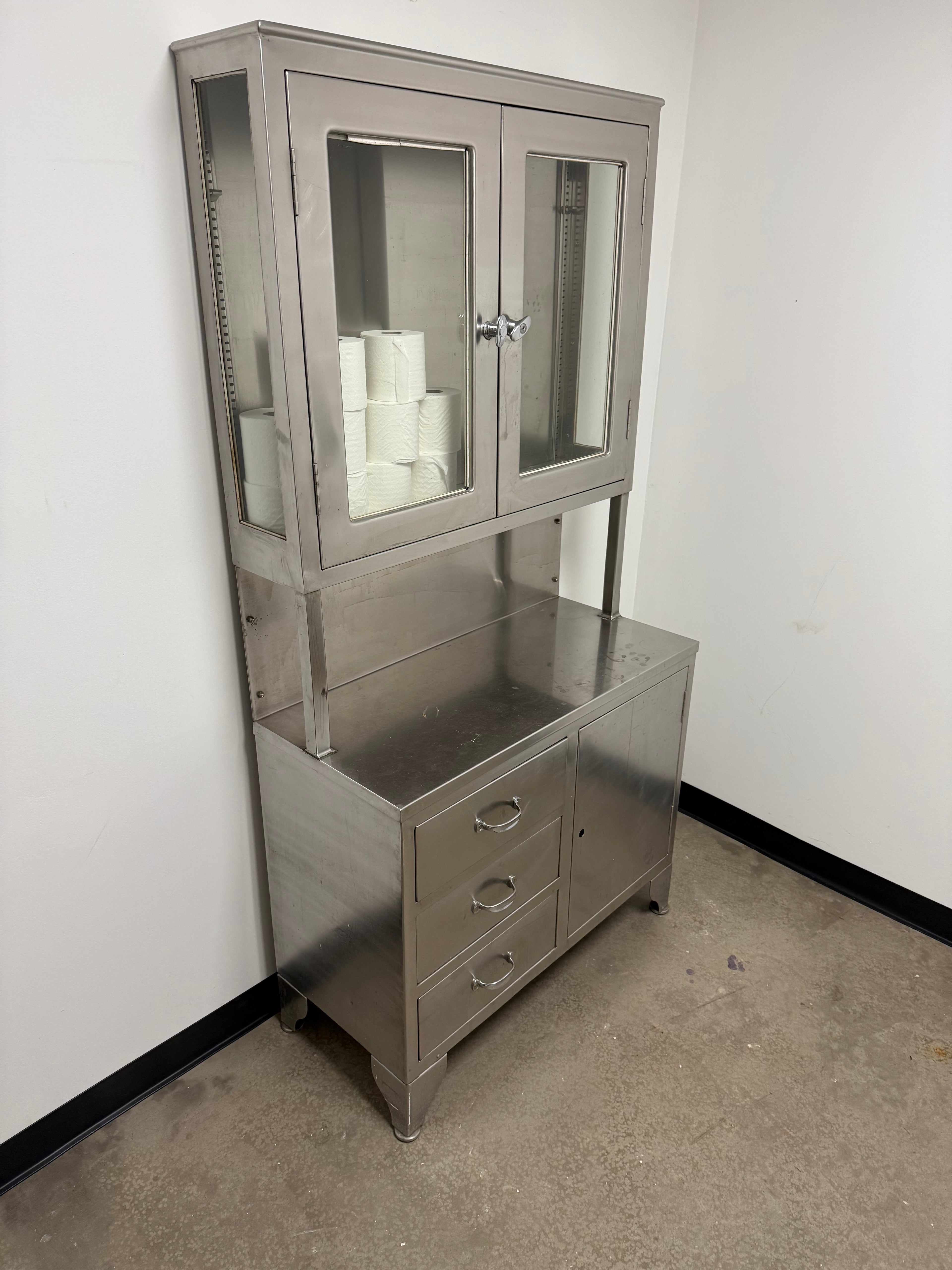 Vintage Medical Cabinet. SOLD